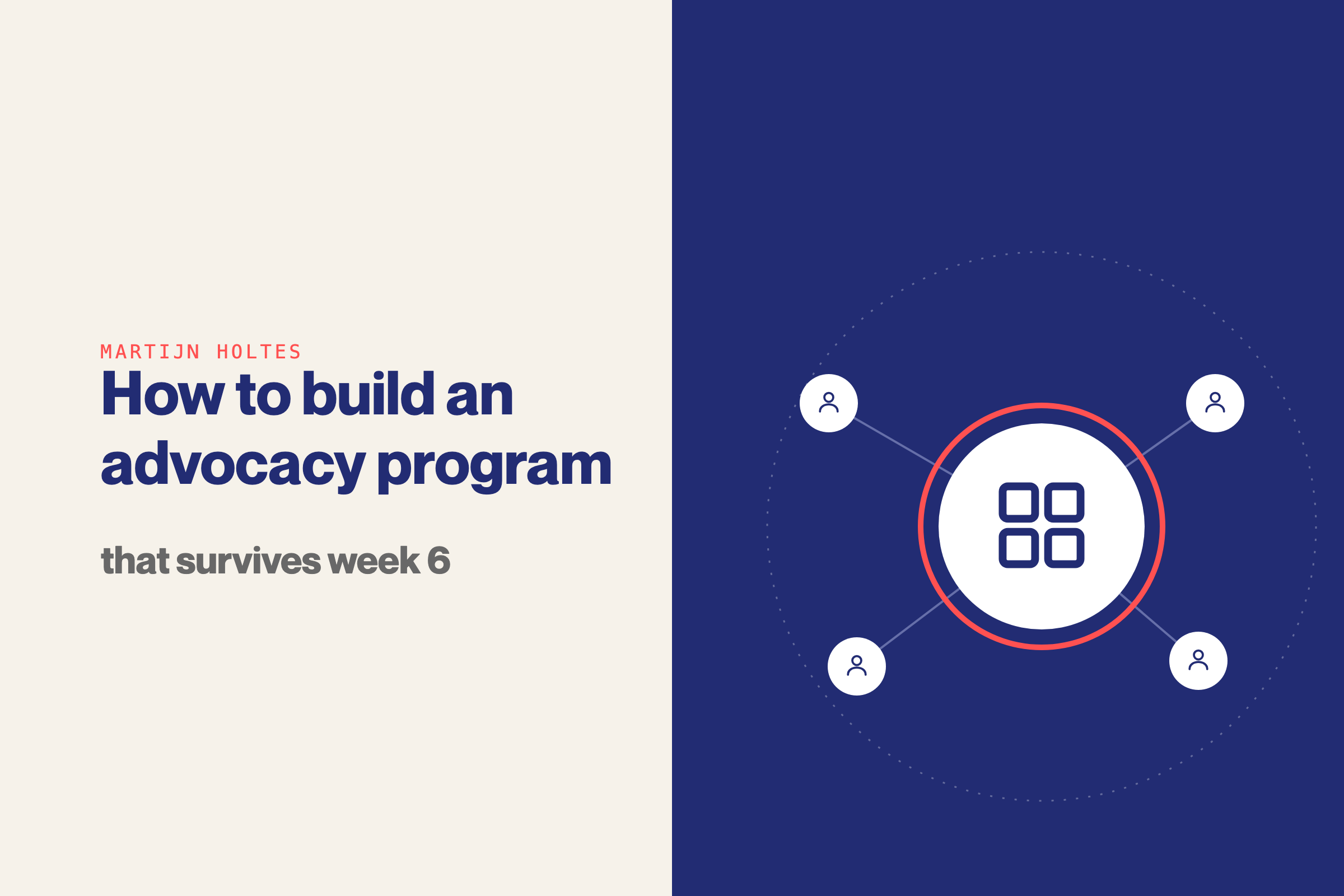 How to create an employee advocacy program (that survives week six)
