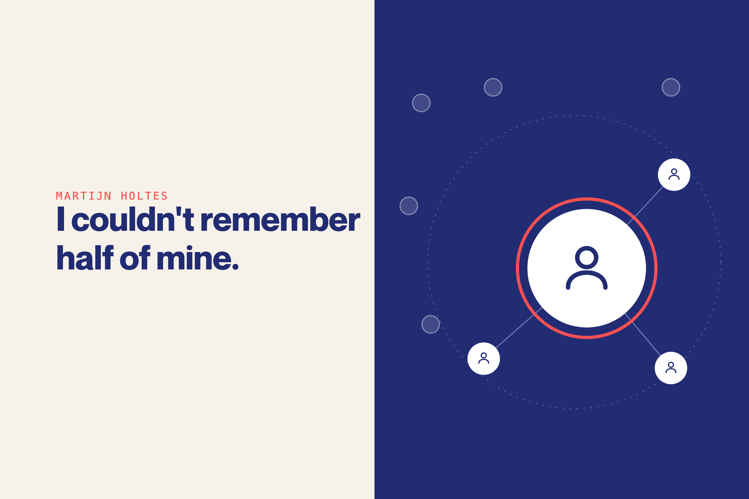 I talk about relationships for a living. I couldn’t remember half of mine.